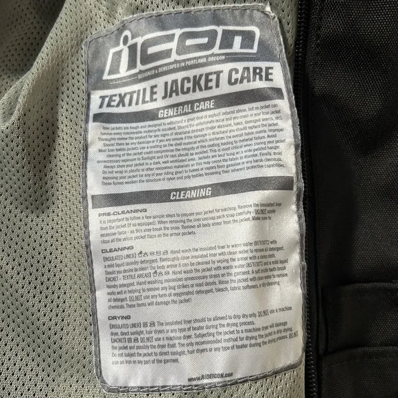 Women’s Icon Overlord Motorcycle Jacket - Picture 13 of 14